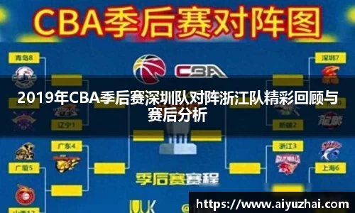 2019年CBA季后赛深圳队对阵浙江队精彩回顾与赛后分析
